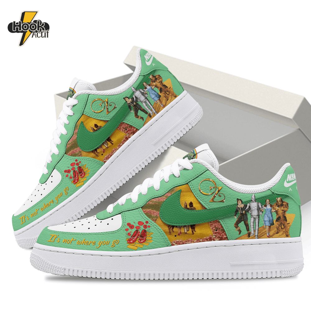 The Wizard of Oz It's Not Where You Go Nike Air Force 1 The Wizard of Oz It's Not Where You Go Nike Air Force 1