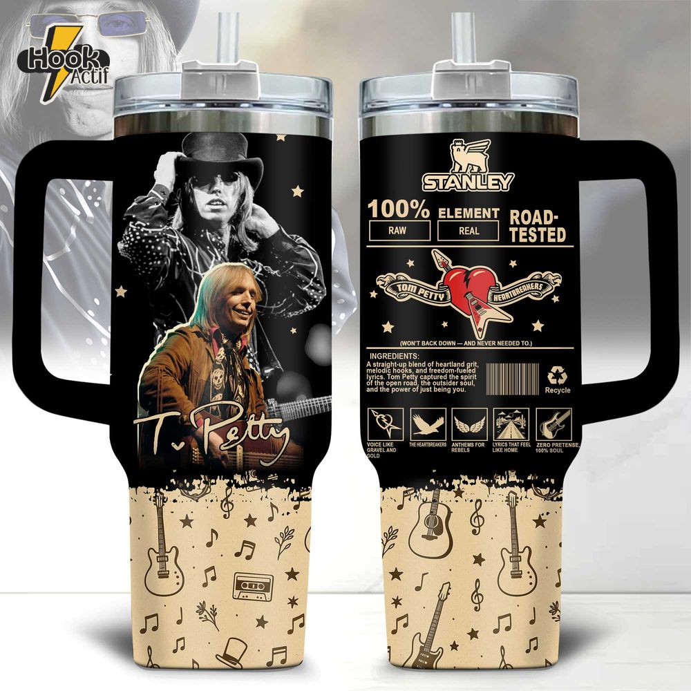 Tom Petty and the Heartbreakers Road-Tested 40oz Stanley Tumbler Tom Petty and the Heartbreakers Road-Tested 40oz Stanley Tumbler