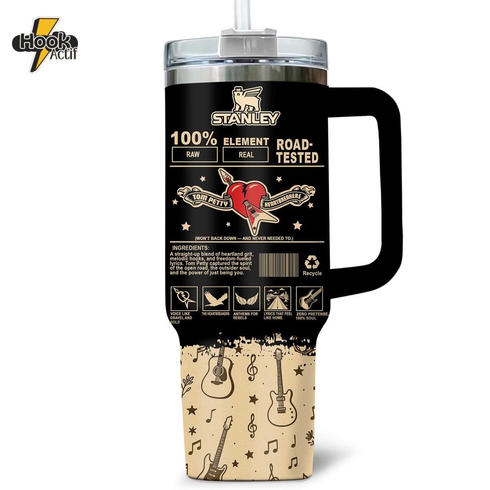 Tom Petty and the Heartbreakers Road-Tested 40oz Stanley Tumbler Tom Petty and the Heartbreakers Road-Tested 40oz Stanley Tumbler