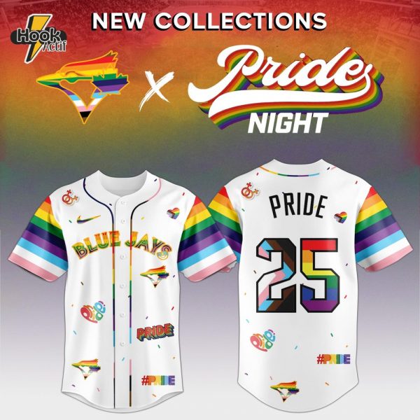 Toronto Blue Jays MLB x Pride Night Baseball Jersey