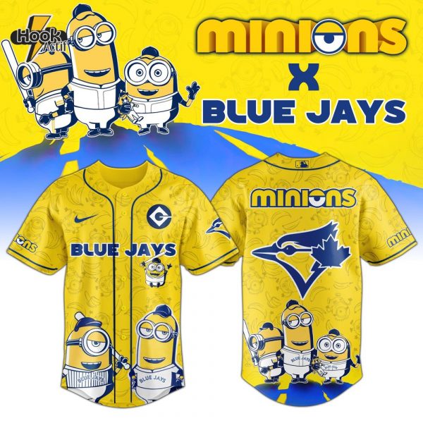 Toronto Blue Jays x Minions Exclusive Baseball Jersey