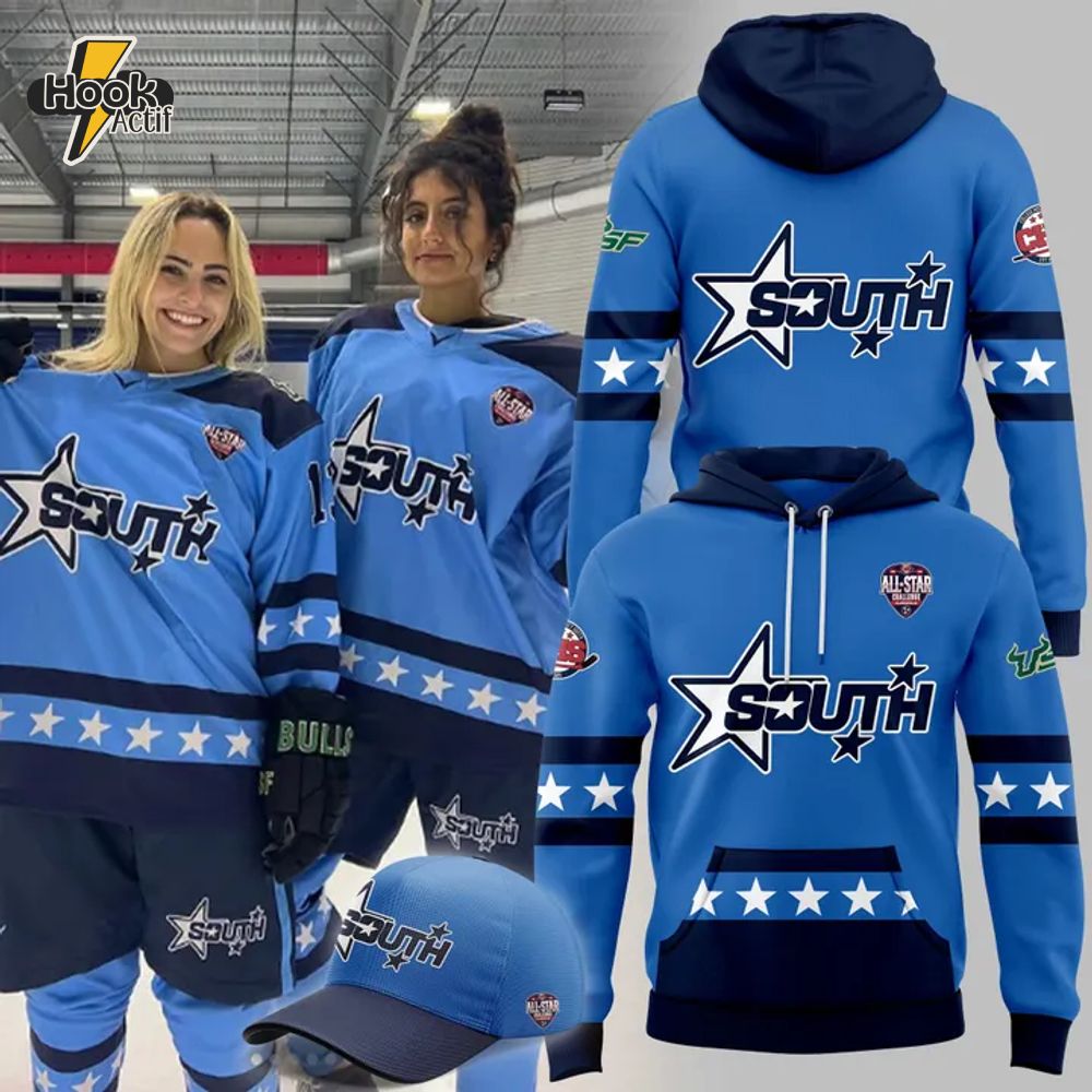 USF Women's 2025 College Hockey South All-Star Challenge Hoodie Set USF Women's 2025 College Hockey South All-Star Challenge Hoodie Set