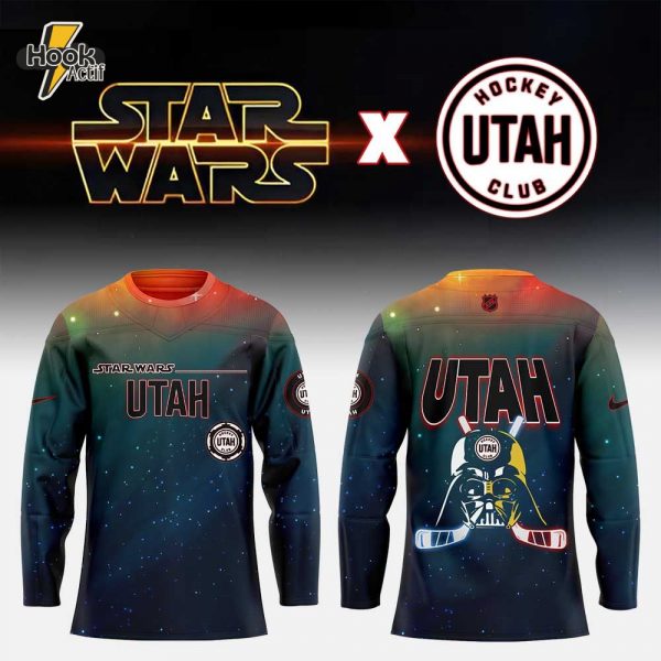 Utah Hockey Star War Night Combo Hockey Jersey Jogger Cap