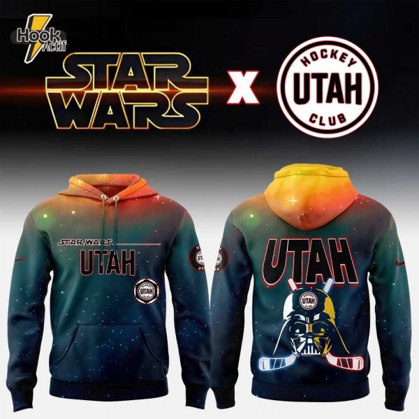 Utah Hockey Star War Night Combo Hoodie Jogger Cap