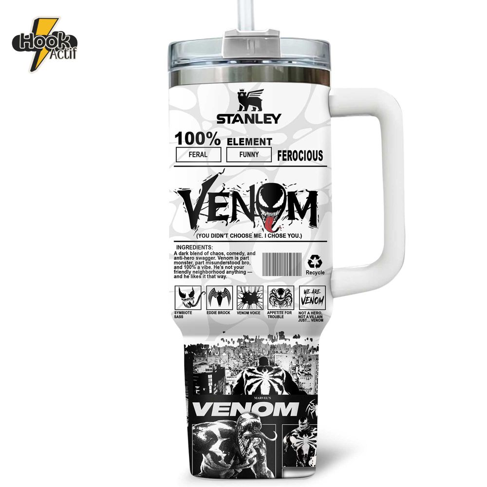 Venom You Didn't Choose Me I Chose You Stanley Tumbler Venom You Didn't Choose Me I Chose You Stanley Tumbler