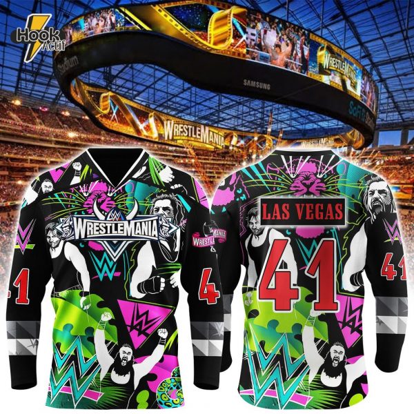 WWE WrestleMania 41 Edition Hockey Jersey