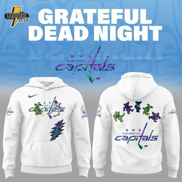 Washington Capitals Grateful Dead Night Hoodie