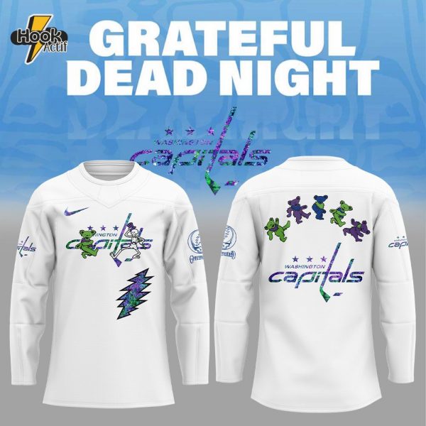 Washington Capitals Grateful Dead Night Jersey