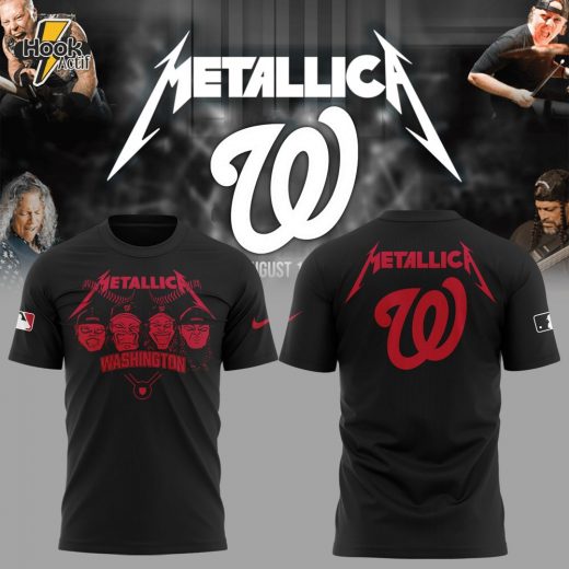 Washington Nationals MLB x Metallica Night 2025 Shirt