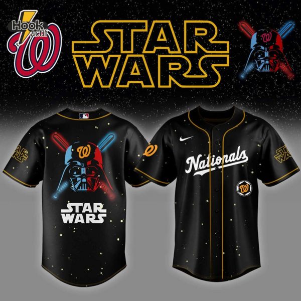 Washington Nationals MLB x StarWars Combo Baseball Jersey Cap Editions Limited 2025