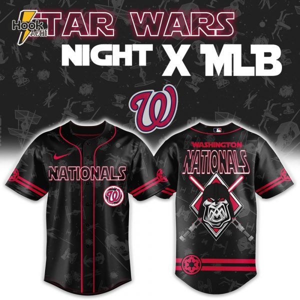 Washington Nationals x Star Wars Night 2025 Baseball Jersey Limited Edition