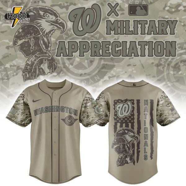 Washington Nationals x Veteran U.S 2025 Baseball Jersey
