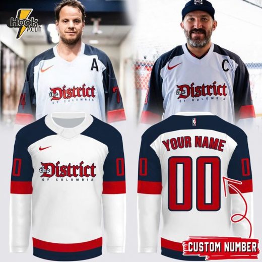Washington Wizards “The District of Columbia” Special Hockey Jersey