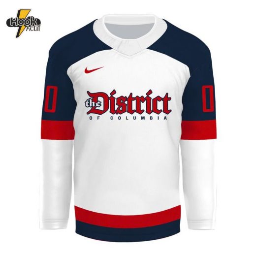 Washington Wizards “The District of Columbia” Special Hockey Jersey