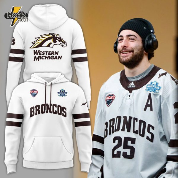 Western Michigan Broncos Final Four 2025 Uniform Hoodie Cap Jogger