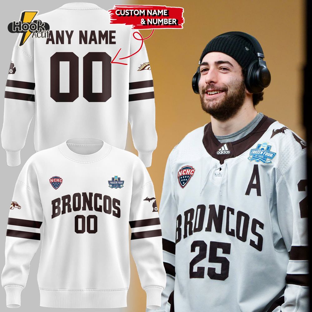 Western Michigan Broncos Final Four 2025 Uniform Sweatshirt Western Michigan Broncos Final Four 2025 Uniform Sweatshirt