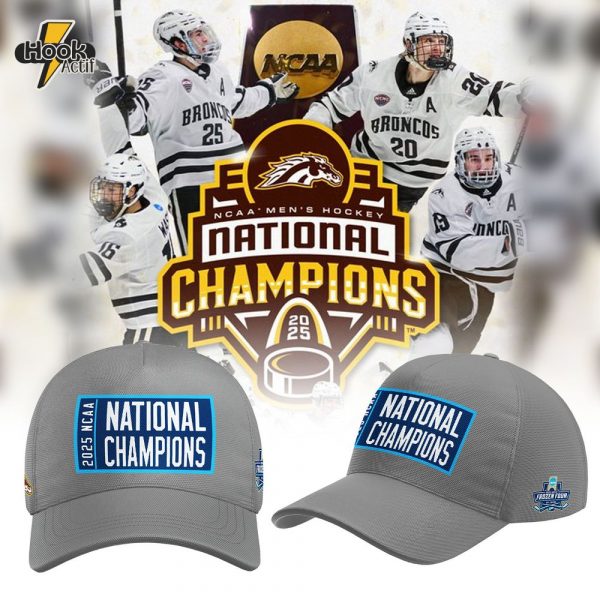Western Michigan Broncos NCAA Men's Hockey National Champions Cap
