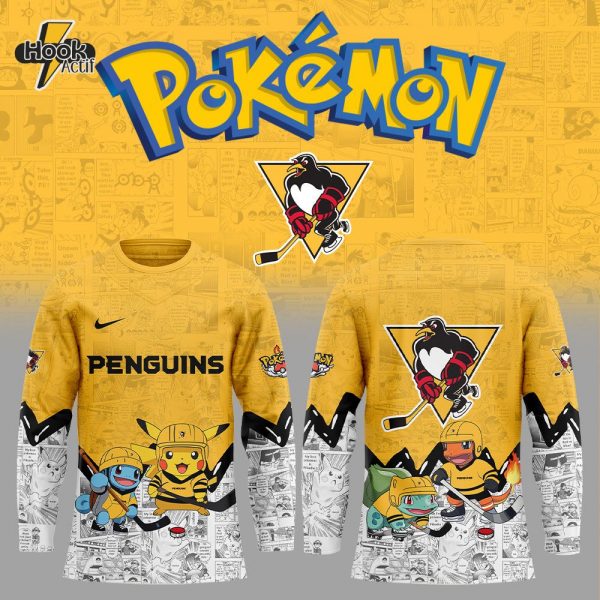 Wilkes-Barre/Scranton Penguins x Pokémon New Hockey Jersey Jogger Cap
