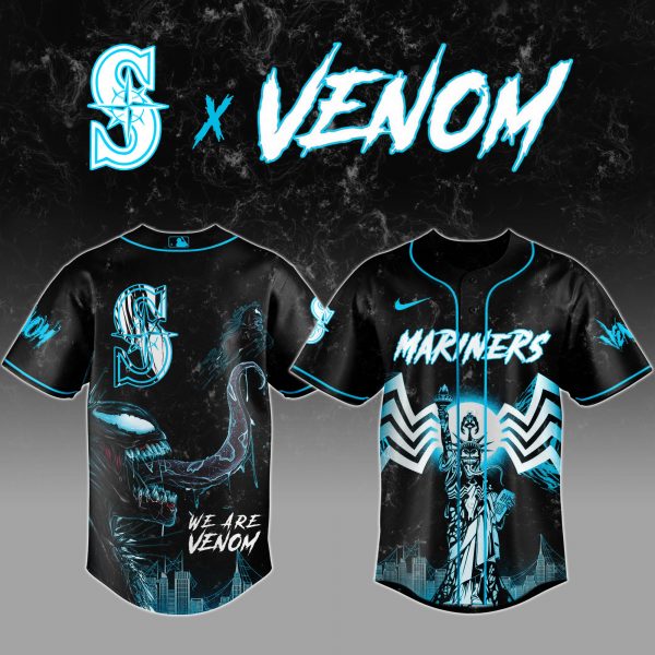 Seattle Mariners x Venom Limited Edition Baseball Jersey