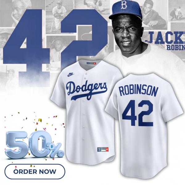 Los Angeles Dodgers x Jackie Robinson The Legacy And The Legend Jersey