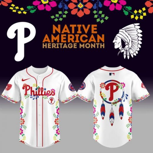 Philadelphia Phillies x Native American Heritage Night 2025 Baseball Jersey Limited Edition