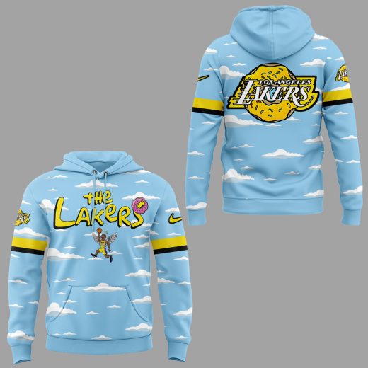 Los Angeles Lakers x The Simpsons Day Luka Doncic Hoodie Set