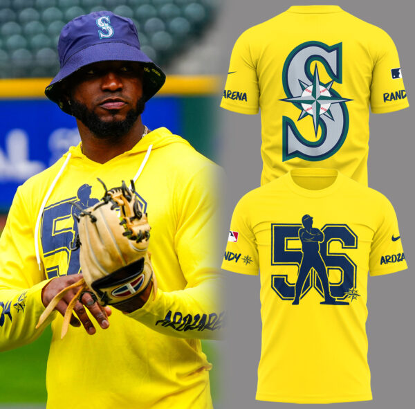 Seattle Mariners Baseball 2025 x Randy Crossed-Arm Hoodie Night T-Shirt Limited Edition Seattle Mariners Baseball 2025 x Randy Crossed-Arm Hoodie Night T-Shirt Limited Edition