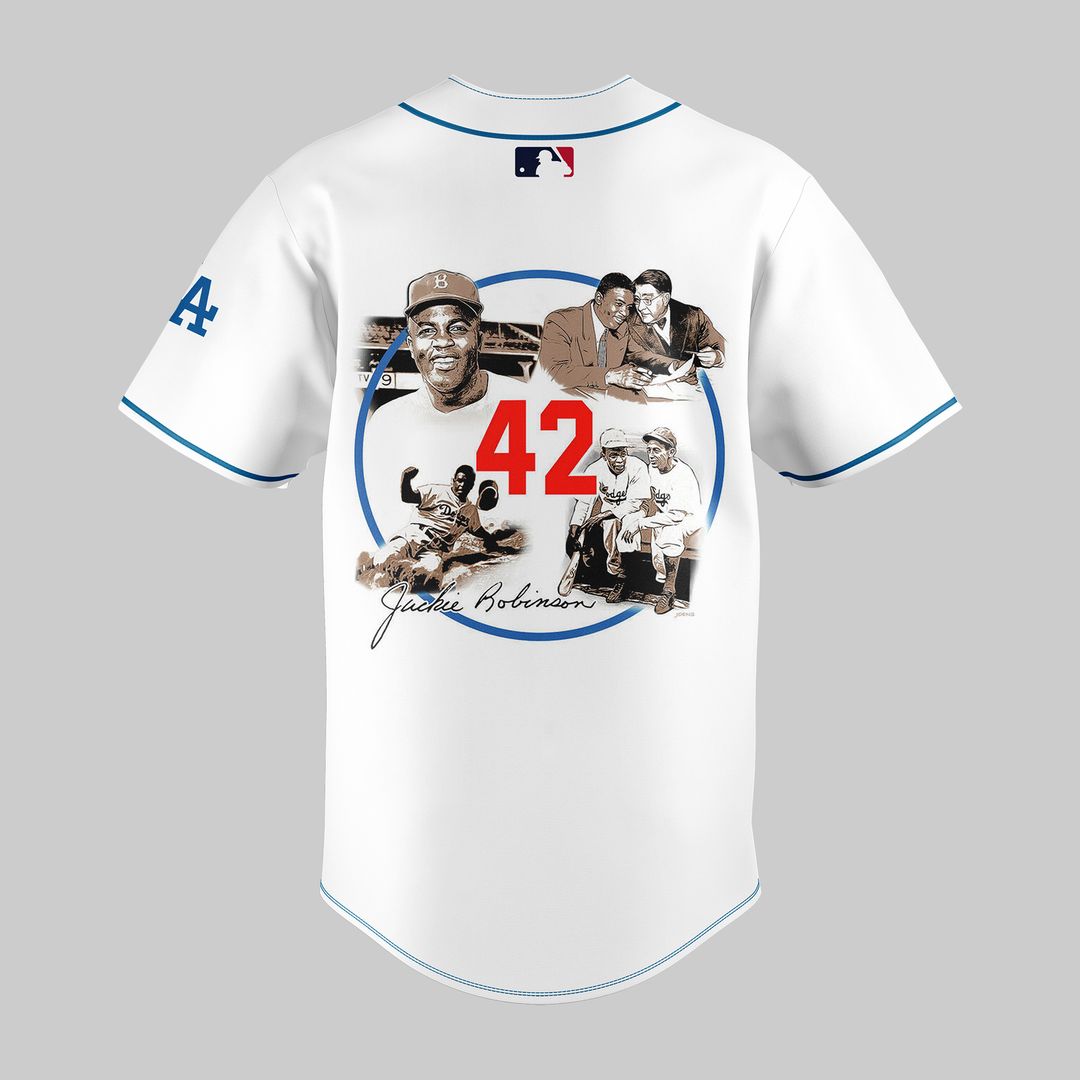 Los Angeles Dodgers x Jackie Robinson Day Baseball Jersey 2025 Los Angeles Dodgers x Jackie Robinson Day Baseball Jersey 2025