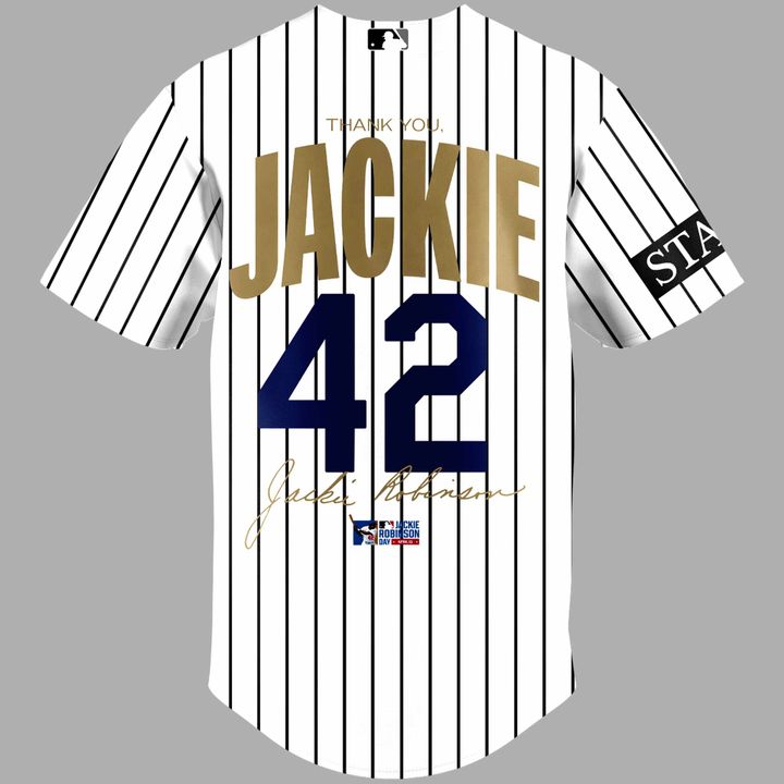 New York Yankees x Jackie Robinson 2025 Special Baseball Jersey New York Yankees x Jackie Robinson 2025 Special Baseball Jersey