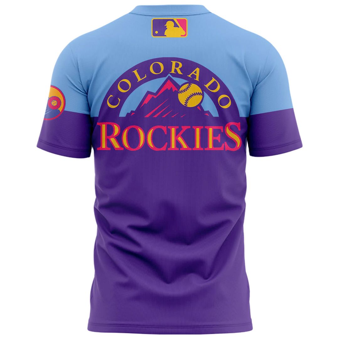 Colorado Rockies Nike 2025 City Connect Pullover Shirt Colorado Rockies Nike 2025 City Connect Pullover Shirt