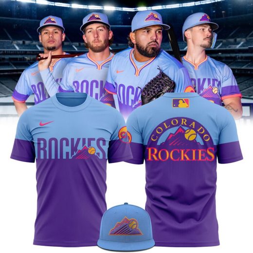 Colorado Rockies Nike 2025 City Connect Pullover Shirt
