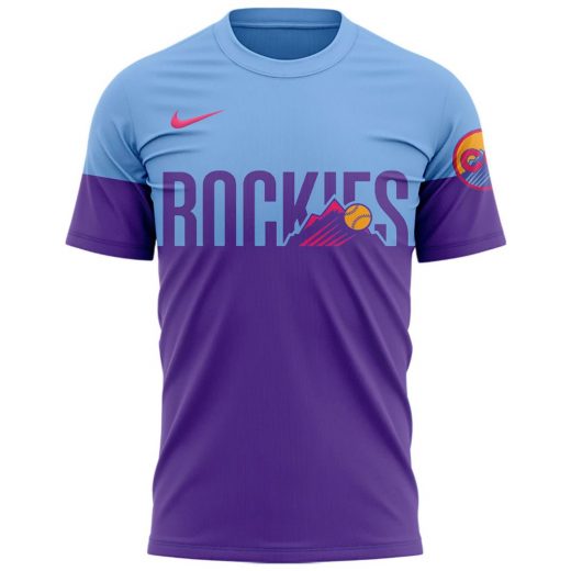 Colorado Rockies Nike 2025 City Connect Pullover Shirt