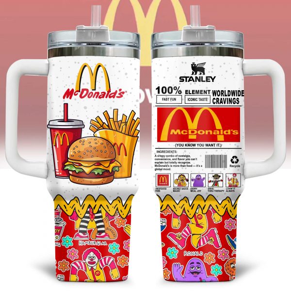 McDonald's New 2025 Limited Edition Stanley Tumbler