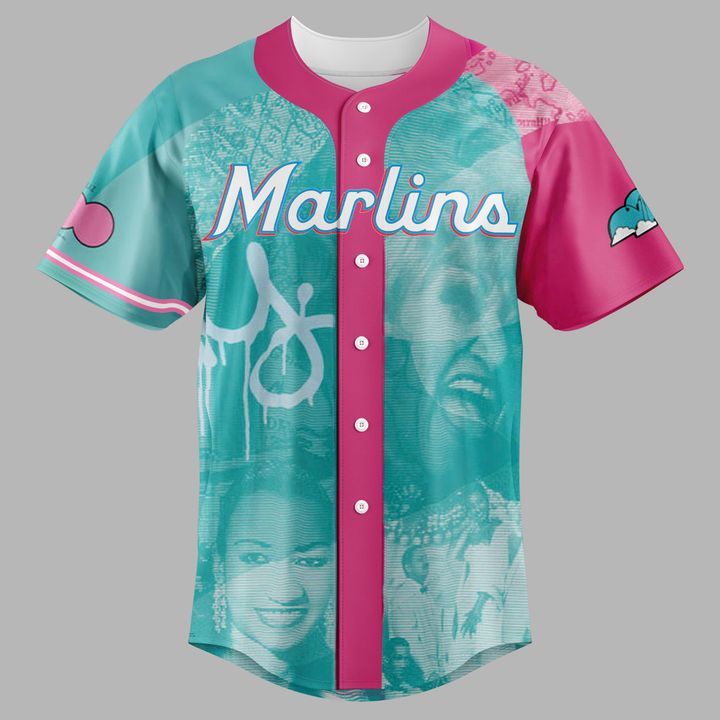 Miami Marlins x 2025 Cuban Heritage Celebration Jersey Miami Marlins x 2025 Cuban Heritage Celebration Jersey
