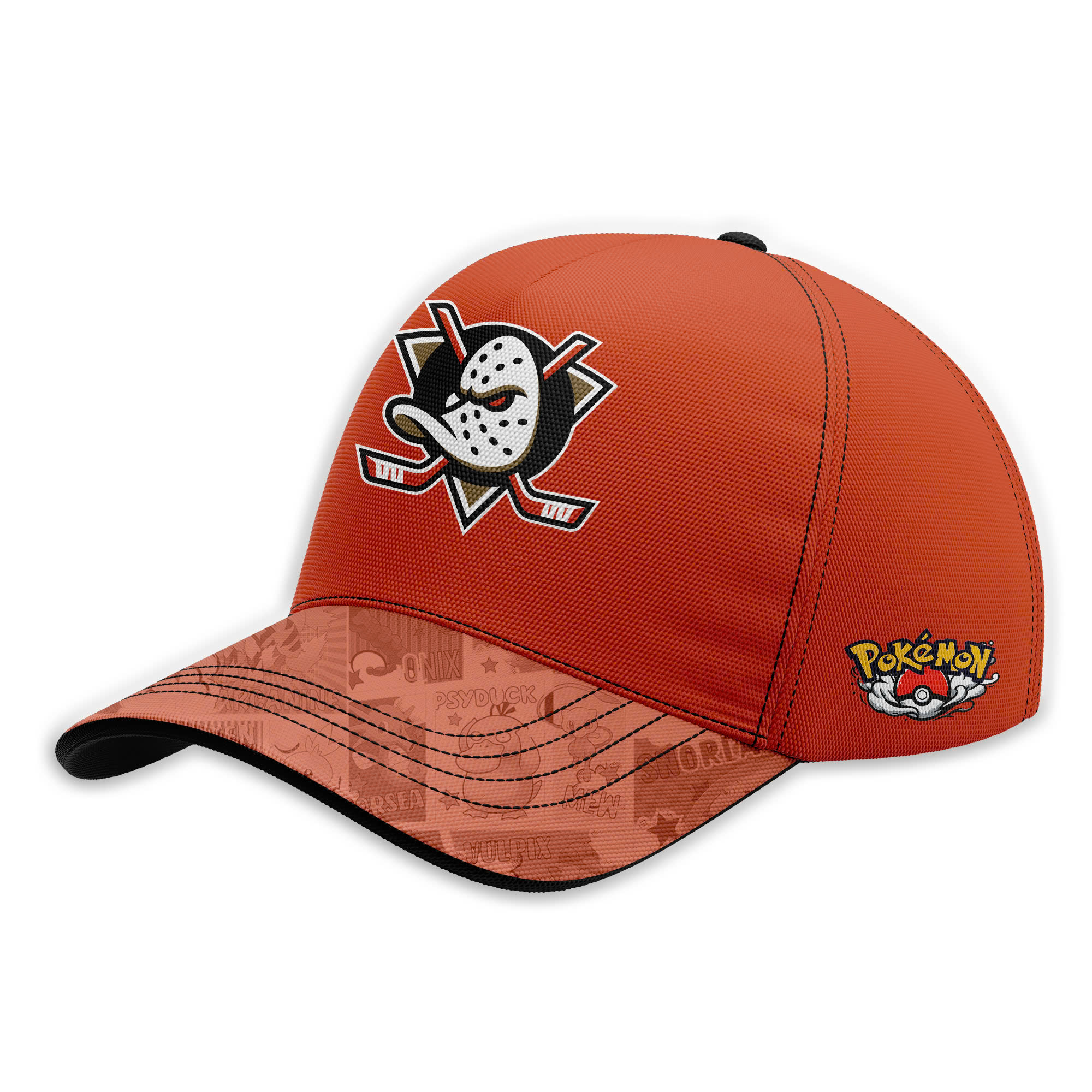 Anaheim Ducks x Pokémon Psyduck 2025 Hoodie Jogger & Cap Combo Anaheim Ducks x Pokémon Psyduck 2025 Hoodie Jogger & Cap Combo