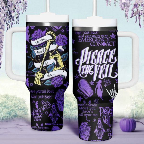 Pierce The Veil Stanley Tumbler Purple