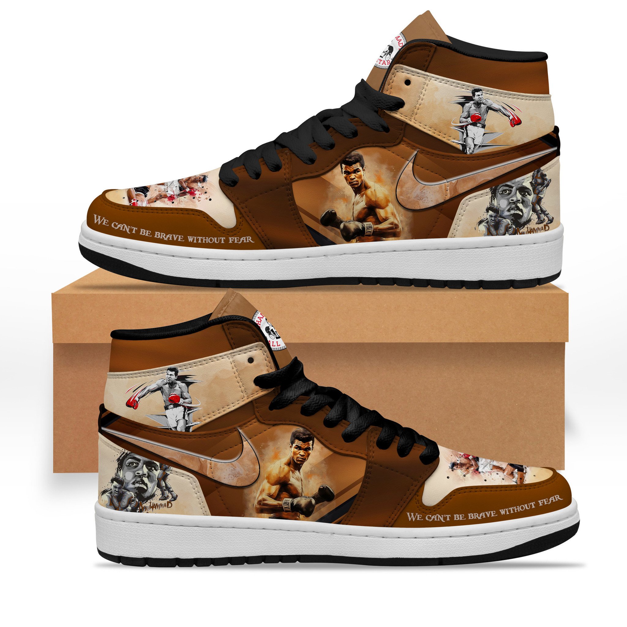 Muhammad Ali Air Jordan 1 Sneaker Muhammad Ali Air Jordan 1 Sneaker