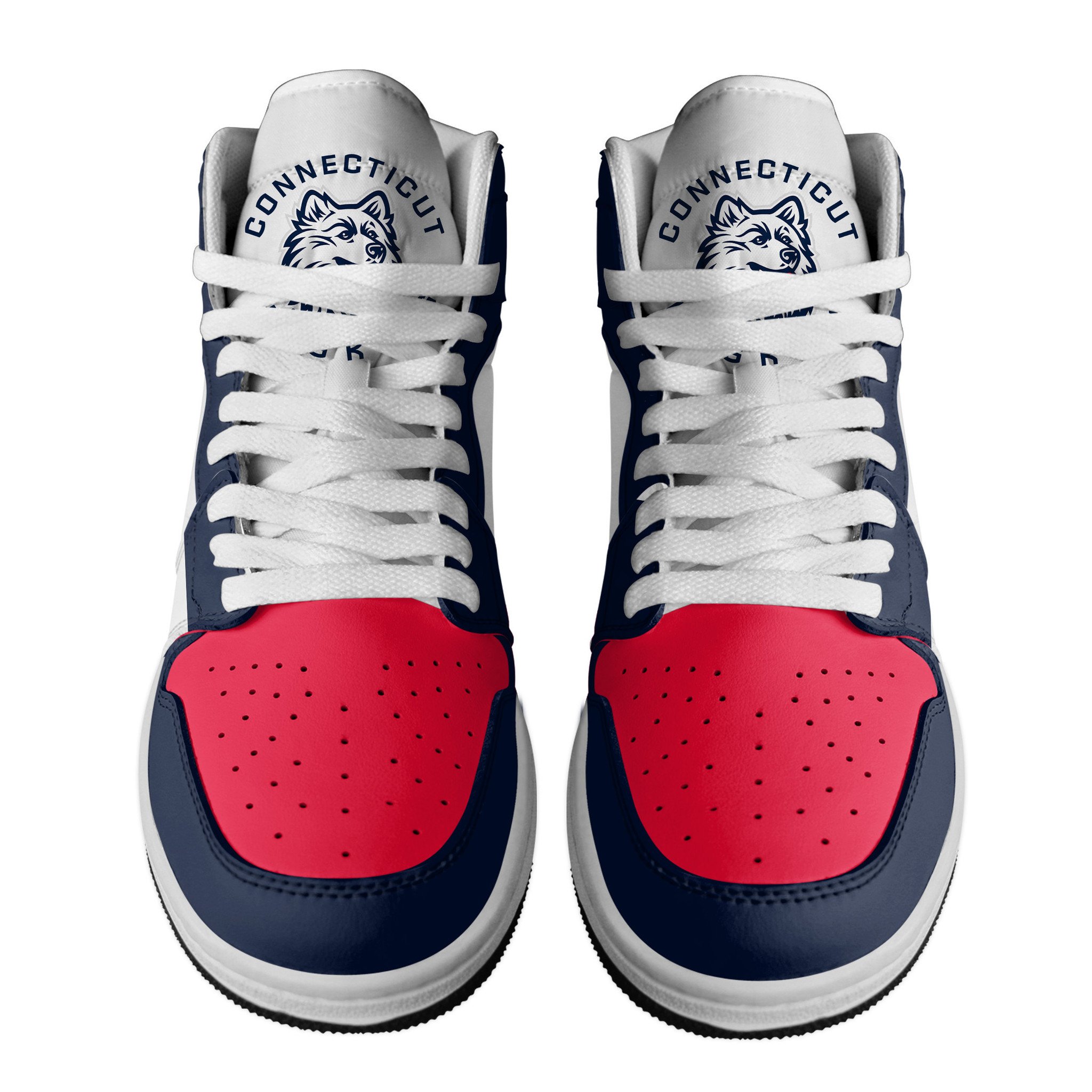 UConn Huskies Basketball Team Air Jordan 1 Sneaker UConn Huskies Basketball Team Air Jordan 1 Sneaker