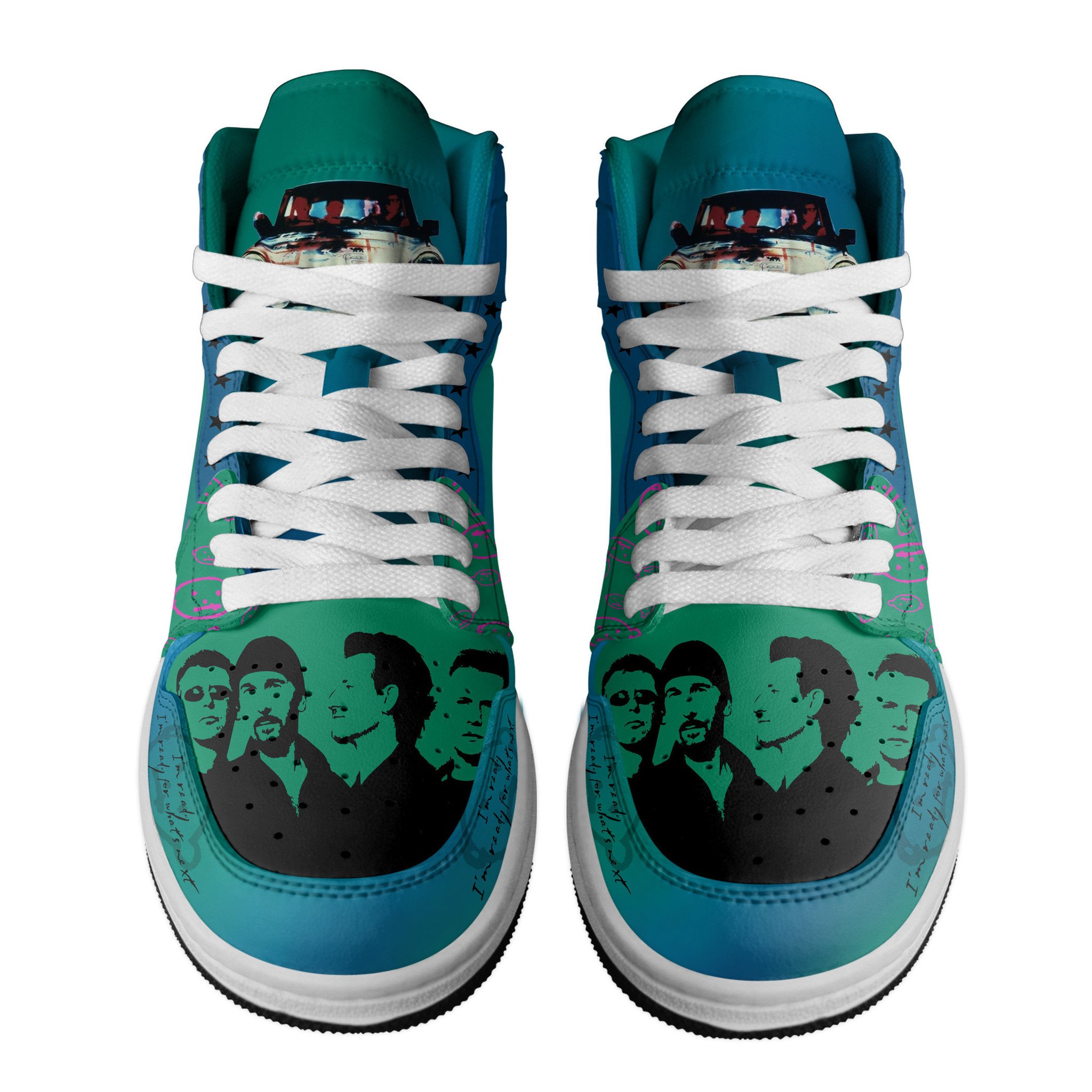 U2 Rock Band Air Jordan 1 Sneaker U2 Rock Band Air Jordan 1 Sneaker