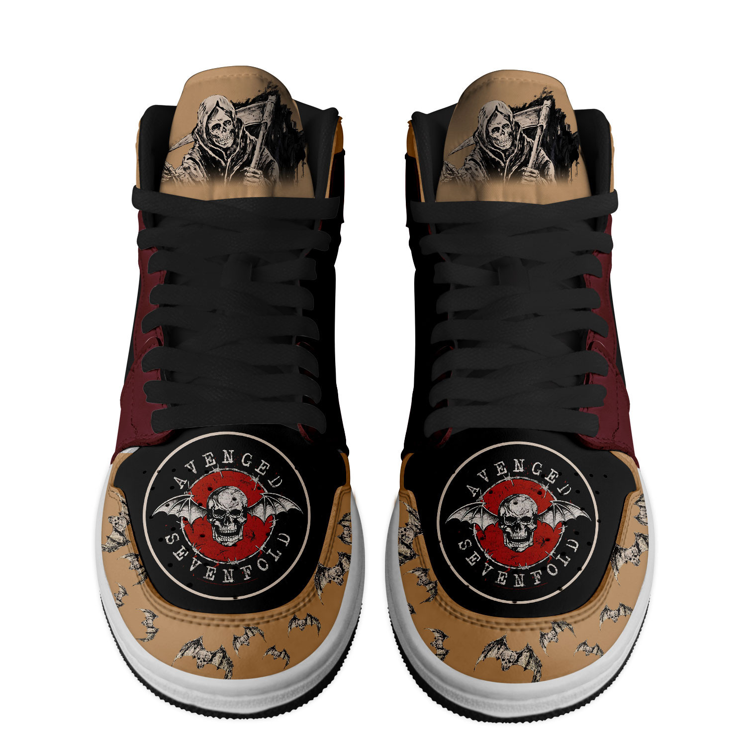 Avenged Sevenfold Air Jordan 1 Sneaker Avenged Sevenfold Air Jordan 1 Sneaker