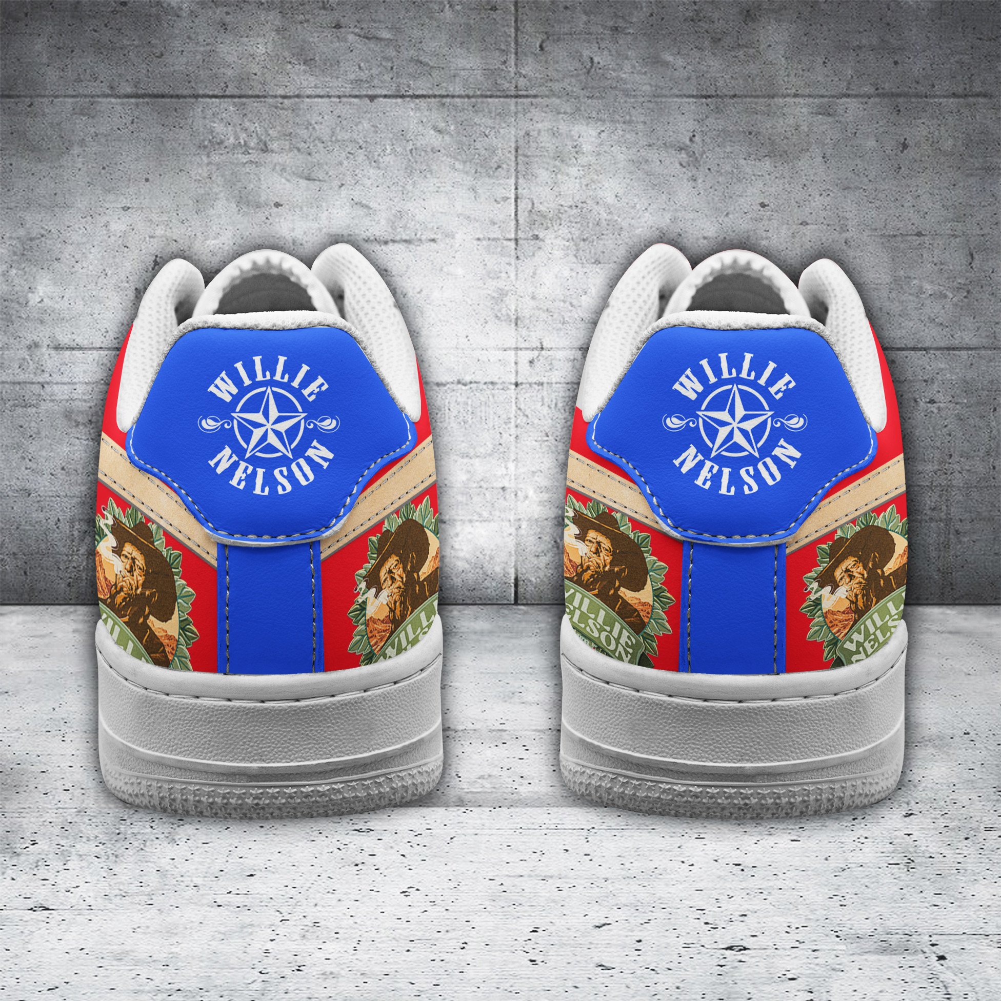 Willie Nelson Air Force 1 Sneaker Willie Nelson Air Force 1 Sneaker