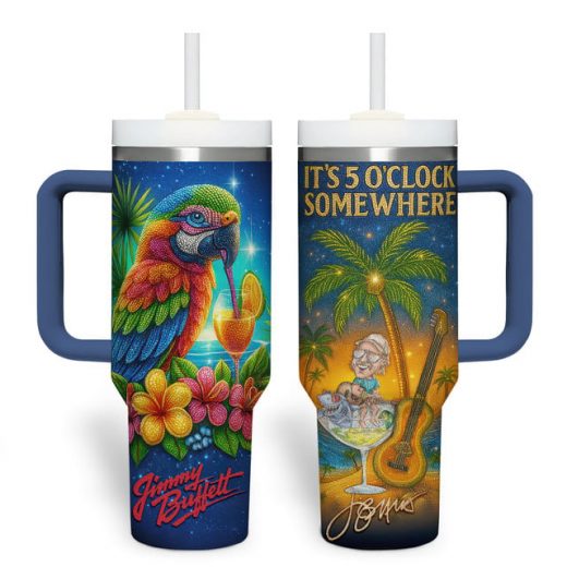 Jimmy Buffett It’s 5 O’clock Somewhere Stanley Tumbler