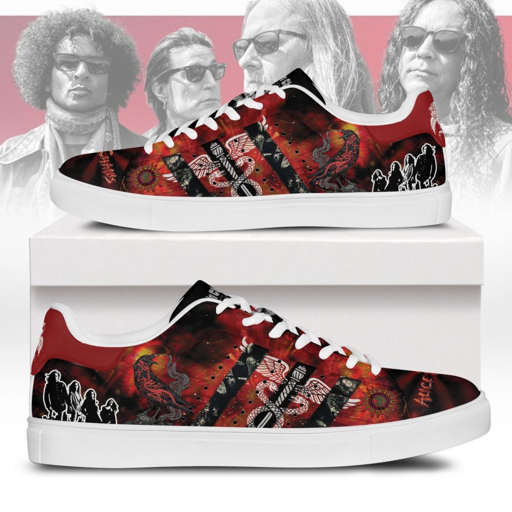Alice in Chains Rock New 2025 Stan Smith Shoes