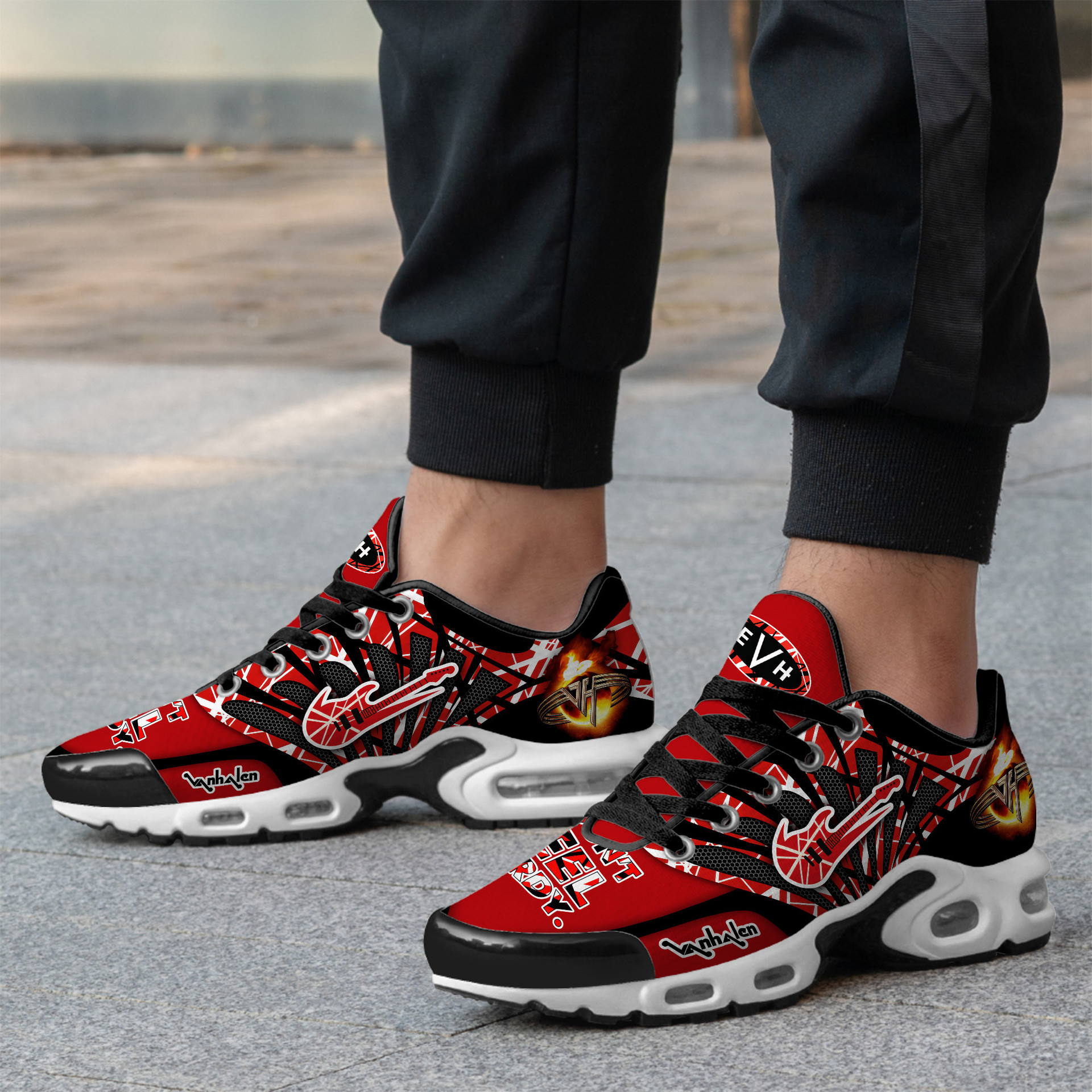 Van Halen Band I Don't Feel Tardy Nike Air Max Van Halen Band I Don't Feel Tardy Nike Air Max