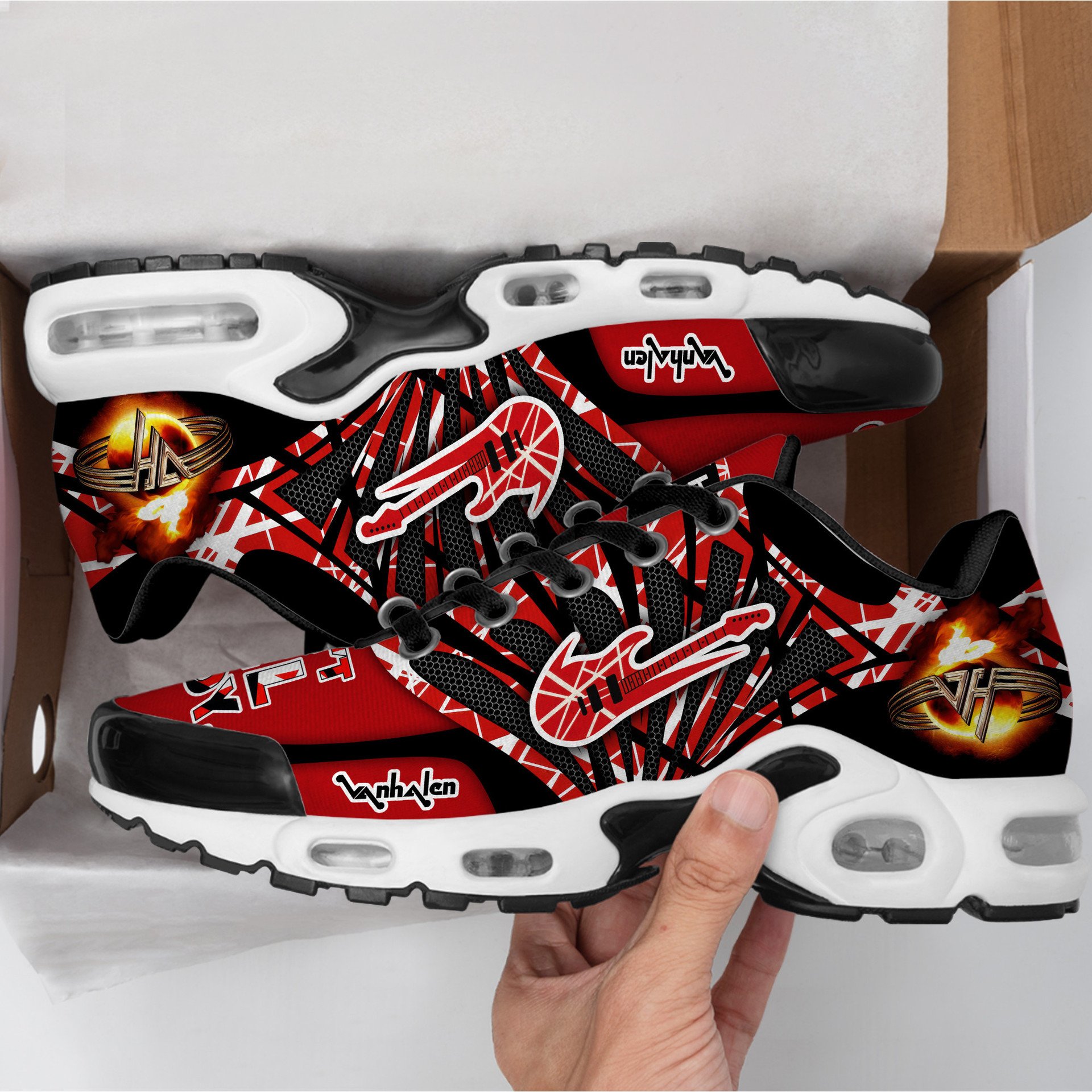 Van Halen Band I Don't Feel Tardy Nike Air Max Van Halen Band I Don't Feel Tardy Nike Air Max