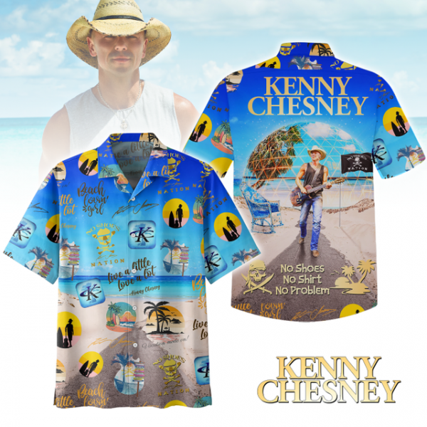 Kenny Chesney No Shoes No Shirt No Problem Hawaiian Shirt