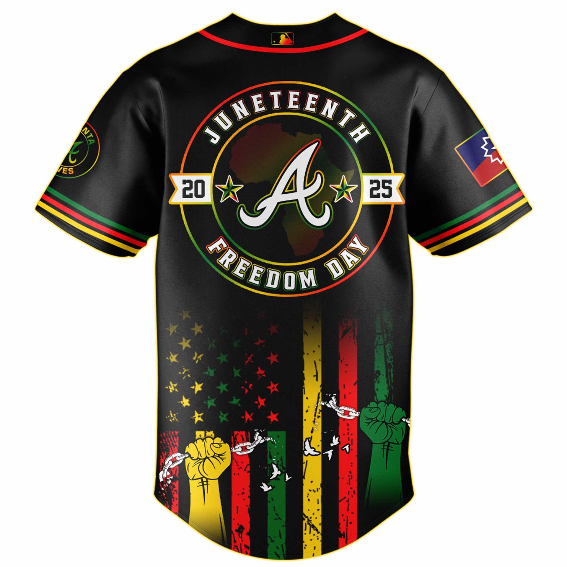 Atlanta Braves Juneteenth Freedom Day Atlanta Braves Juneteenth Freedom Day
