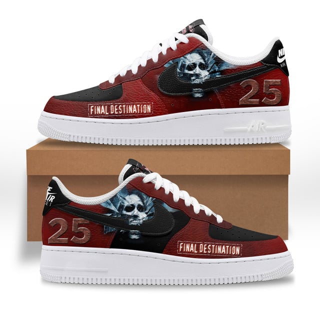 The Final Destination Movie Special Air Force 1 Sneaker The Final Destination Movie Special Air Force 1 Sneaker