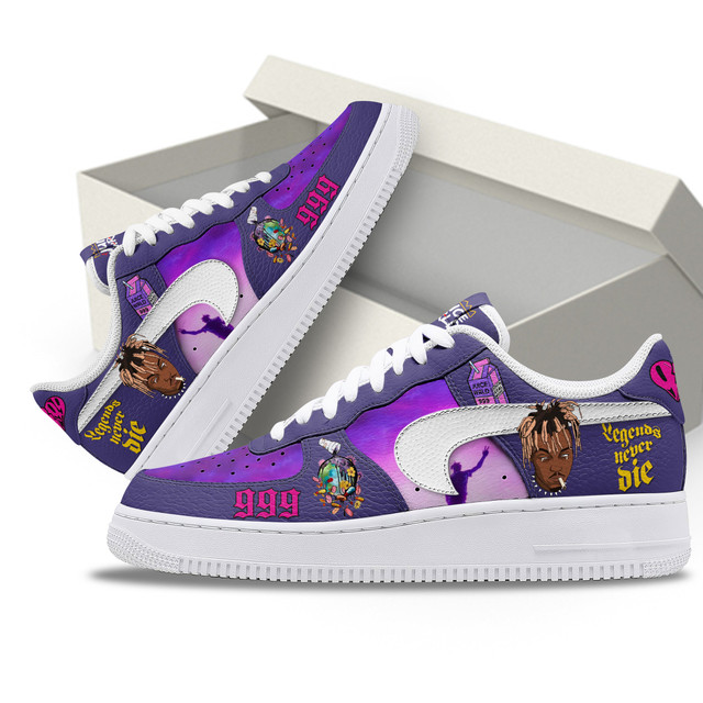 Juice Wrld 999 "Legend Never Die" Special Air Force 1 Sneaker Juice Wrld 999 "Legend Never Die" Special Air Force 1 Sneaker