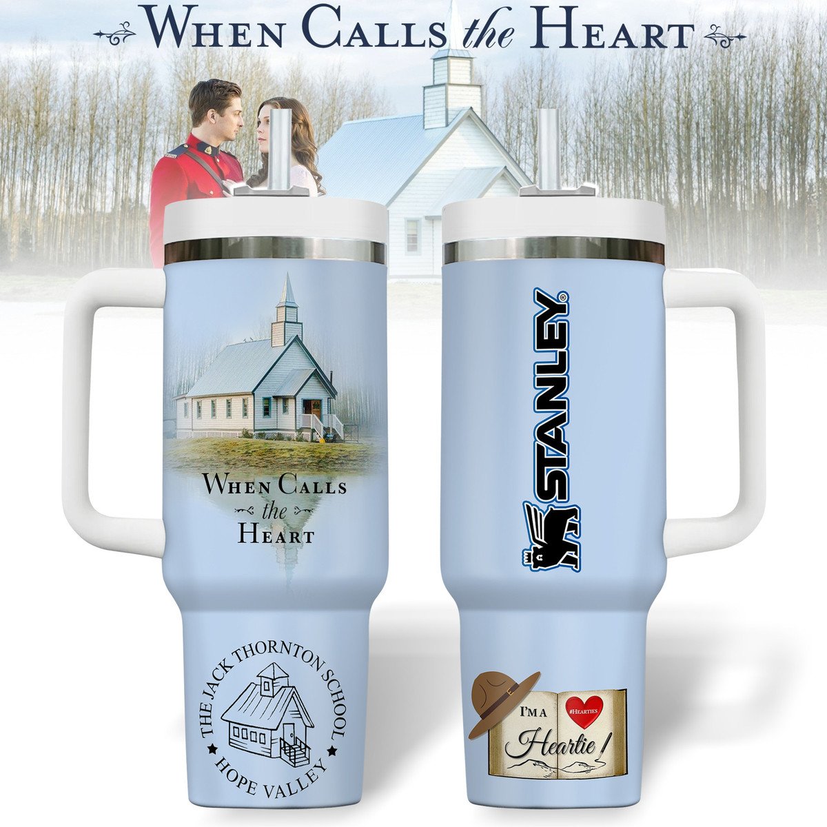 When Calls the Heart TV Series Special 40oz Stanley Tumbler When Calls the Heart TV Series Special 40oz Stanley Tumbler
